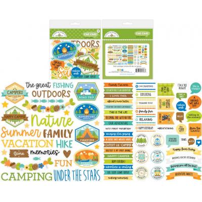Doodlebug Great Outdoors Die Cuts - Chit Chat